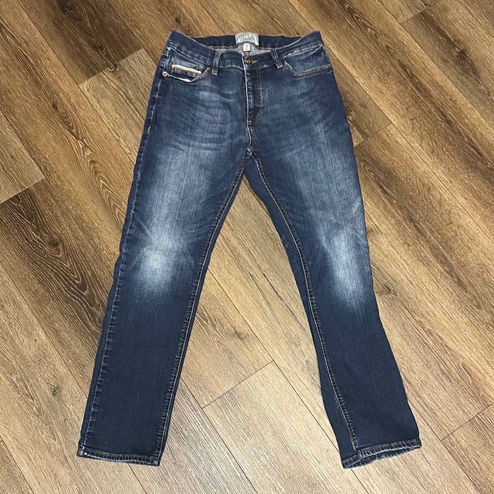 Sun + Stone Dark Wash Slim Jeans - Picture 3 of 4